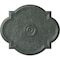 Ekena Millwork Waltz Ceiling Medallion (Canopies up to 5 1/4"), 24"W x 20 1/2"H x 1 1/8"P, Athenian Green Crackle CM24WAAGC - alternate 1